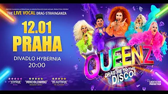 QUEENZ THE BEST DRAG SHOW FROM UK in Prague